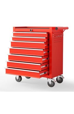 7 Drawers Rolling Tool Chest with Wheels