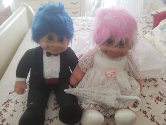 Full size troll dolls
