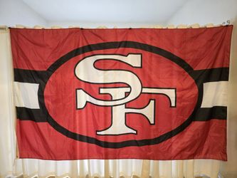 6ft X 10ft 49ERS FLAG