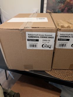 Kraft cookie bags