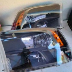 09-18 Dodge Ram Headlights Luces Micas Calaveras Faros Faroles Focos Headlamps