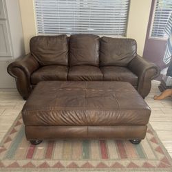 Couch, ottoman And chair