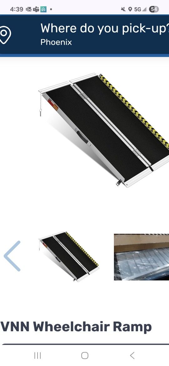4ft Wheelchair And Scooter Ramp