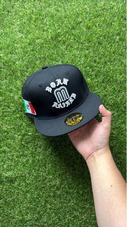Mexico born x raised fitted hat size 7 1/8, 7 1/4, 7 3/8, 7 1/2, 7 5/8