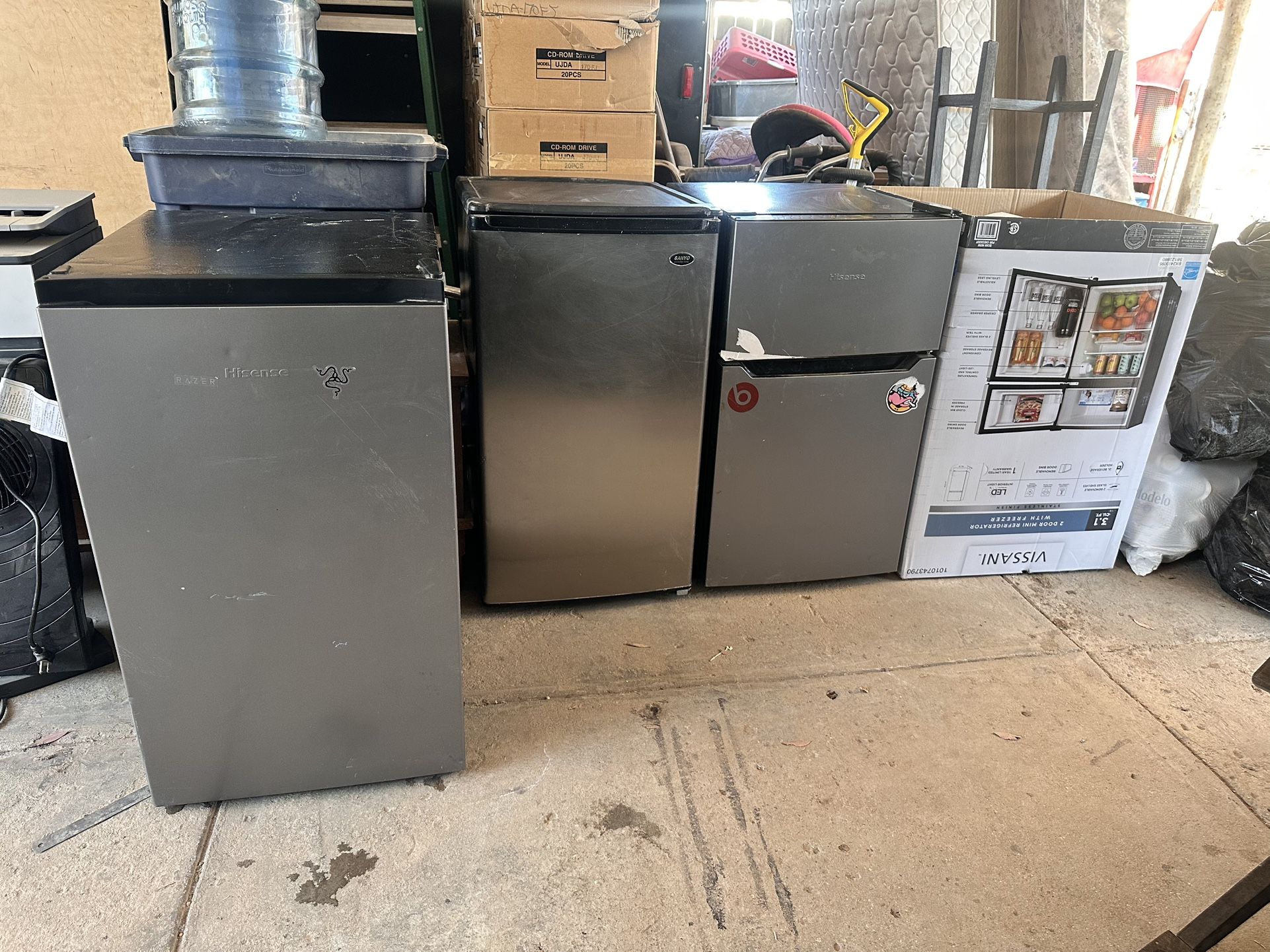 Small Office Refrigerator With Freezer 