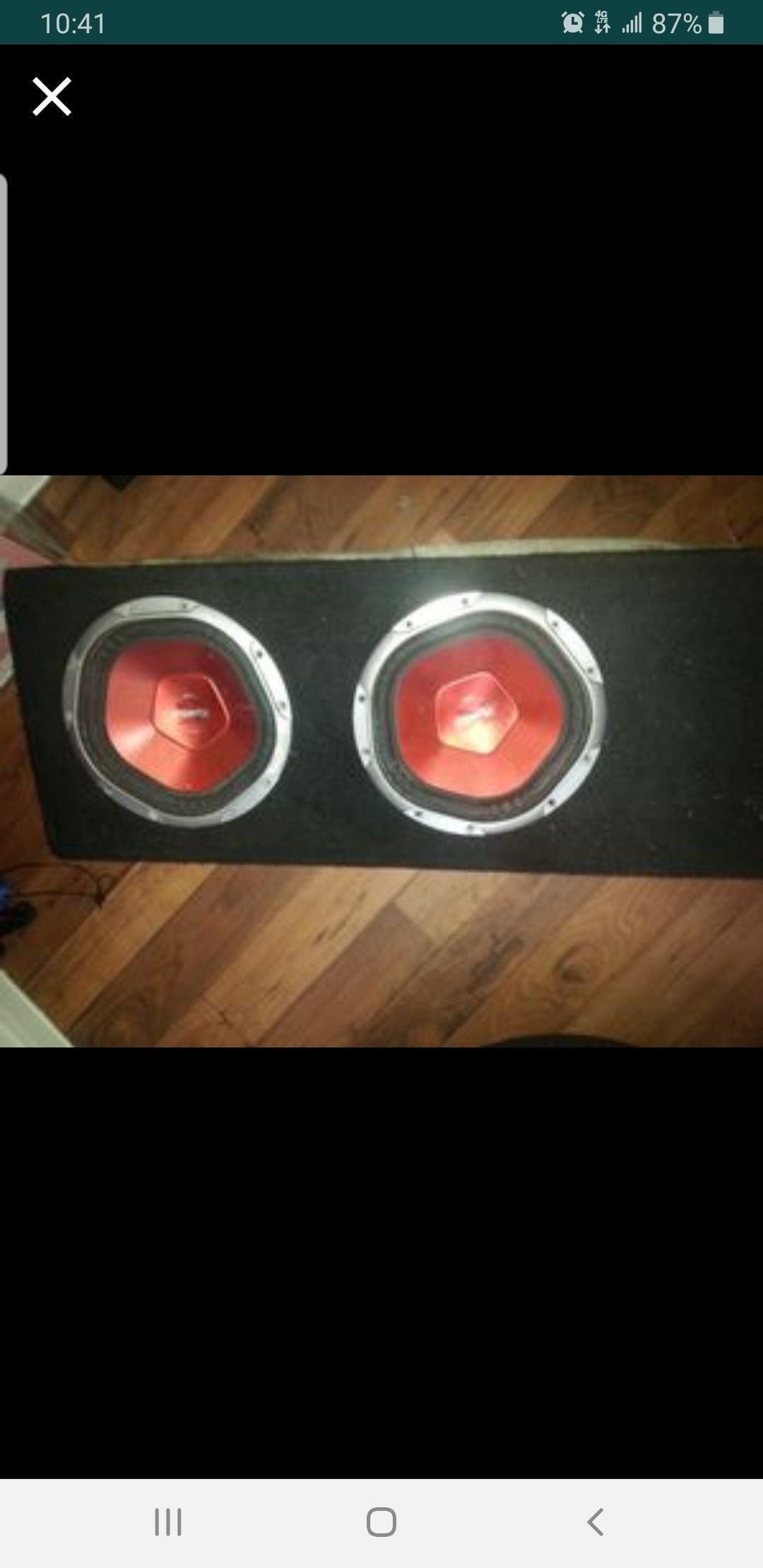 Car audio speakers