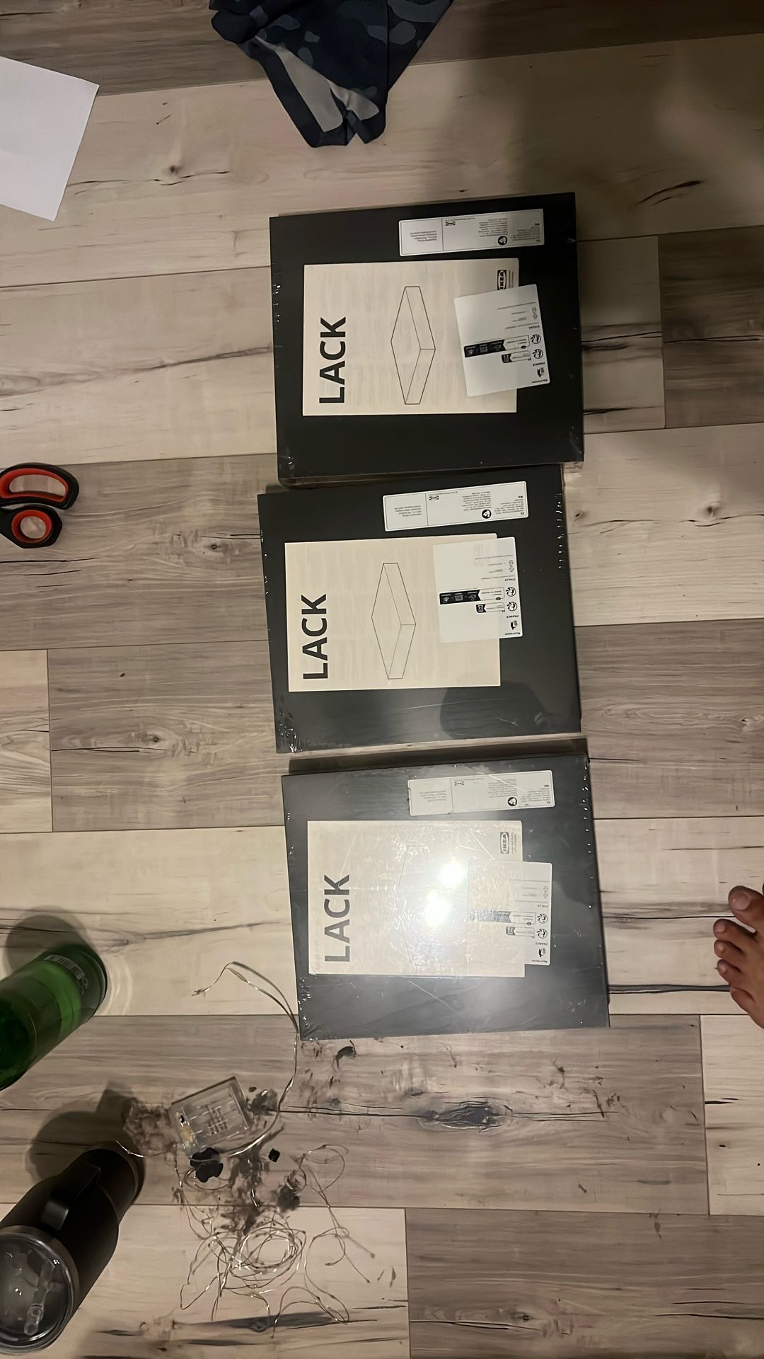 IKEA SQUARE SHELVES
