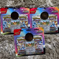 Prismatic 2 Pack Pokemon Cards 