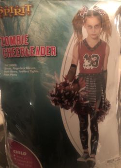 Brand New Zombie Cheerleader Costume