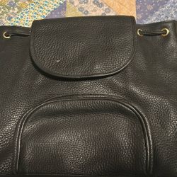 Backpack Purse Made In Italy And Purchased In Italy-Italian Leather