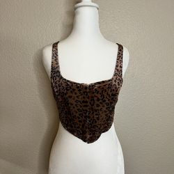 Fashion Nova Corset Crop Top