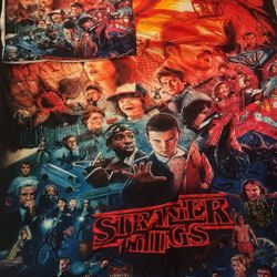 Stranger Things Queen Duvet Cover And Pillowcase