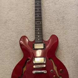 Cherry Epi ES335 Dot Neck W/Upgrades Semi Hallow