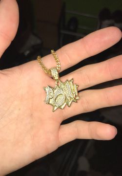 Batman pow necklace