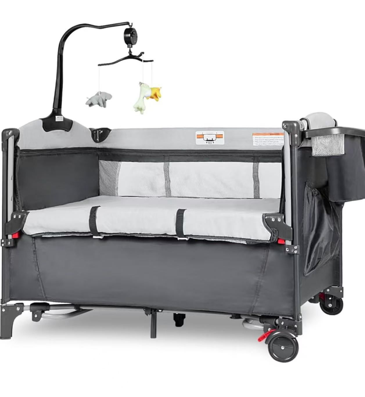 🔥Baby Stuff Sale🔥 5-in-1 Pack and Play, Baby Bassinet Bedside Sleeper