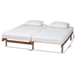 Twin To King Convertible Bed Frame