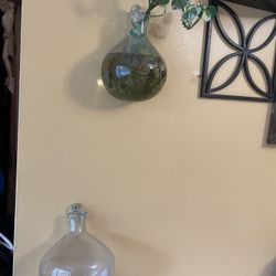 Pot Glass For Wather Plants. 