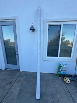 4” solid drain pipe