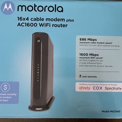 MG7540 cable modem & WiFi router 