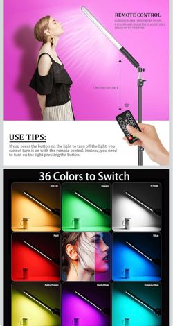 Rgb led photography light or DJ light