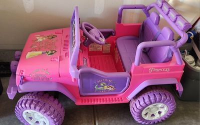 Jeep Princess Ride On 