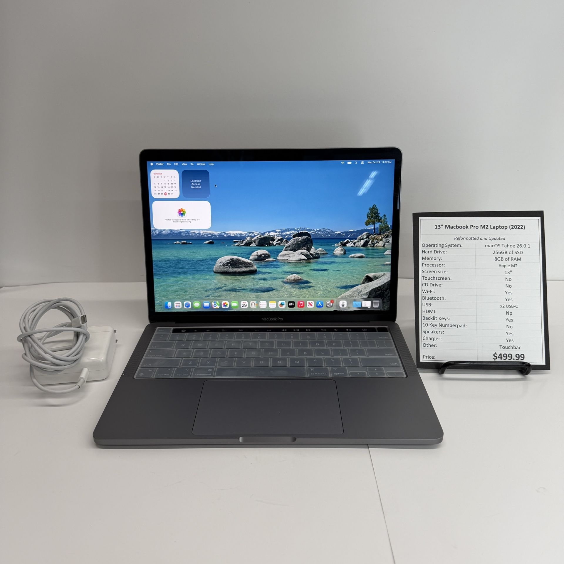 13” MacBook Pro M2 Laptop (2022)