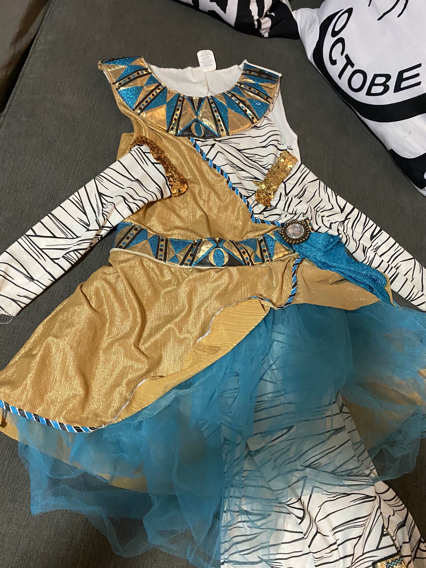 Girls Egyptian Costume size 10/12