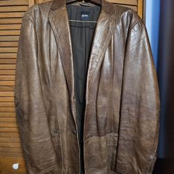 Hugo Boss Sport Leather Jacket