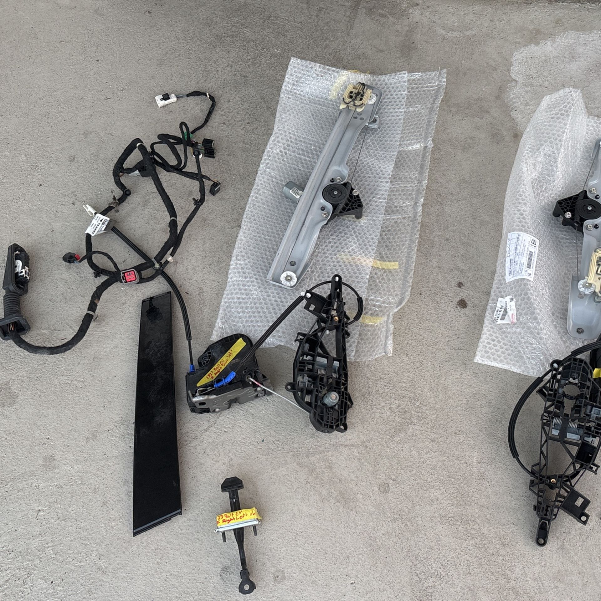 2023 Chevy Bolt EV front and Rear Door Parts