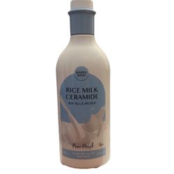 Happy Bath Rice Milk Ceramide Body Wash – Pure Musk Scent – Vegan, 22.9 fl oz (650 mL)