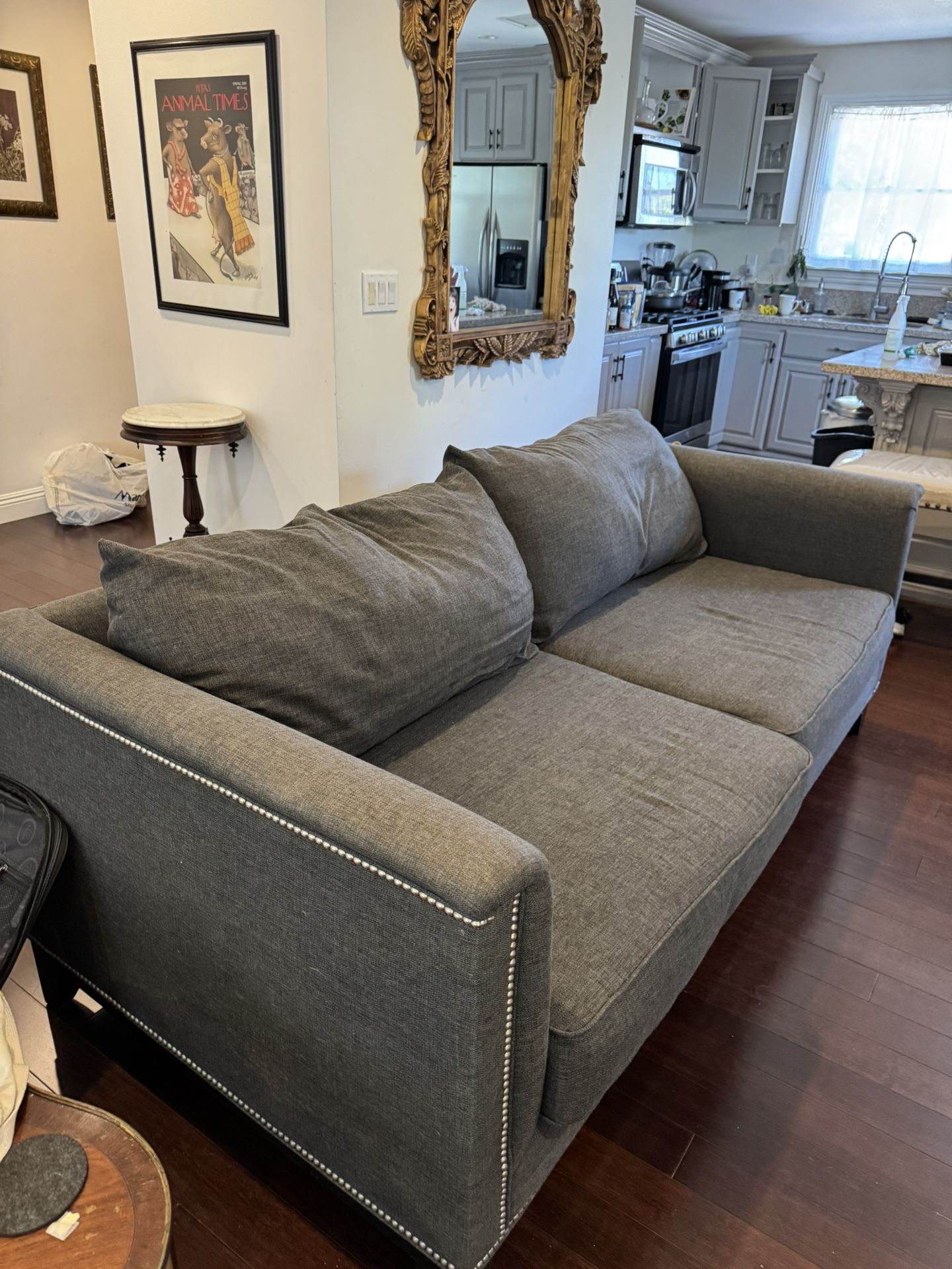 Comfortable Gray Sofa