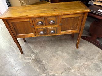 Four drawer cupboard/farm house cabinet
