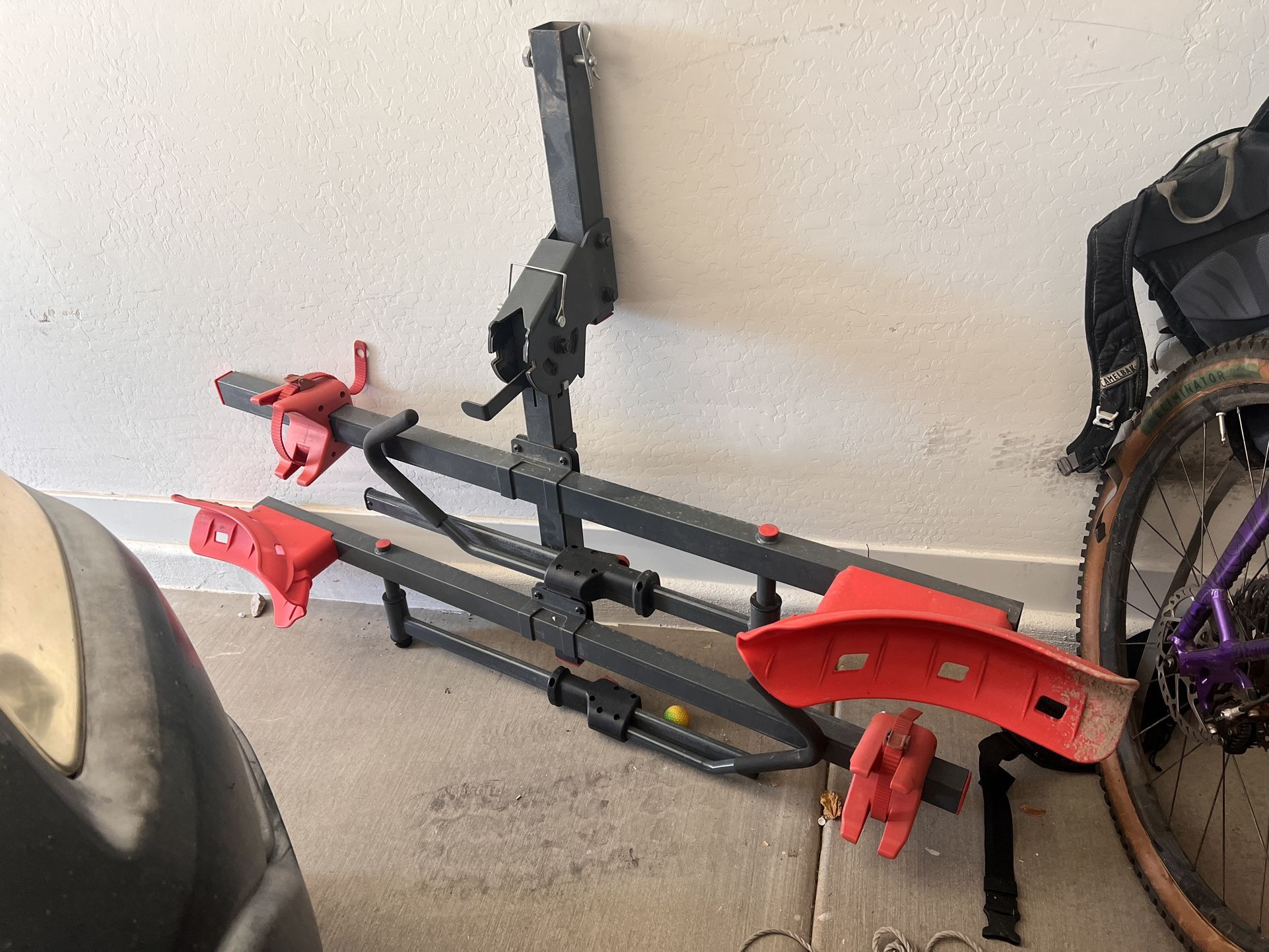 2 Bike Rack (with additional add-on) For Hitch
