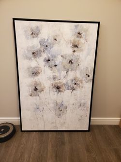 60" X 40" Framed Canvas