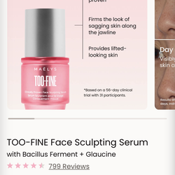 Maelys face sculpting cream