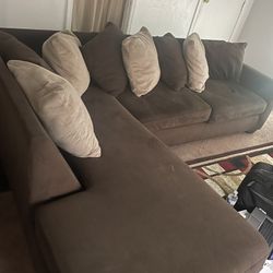 Couches, End Tables,  and TV Stand 