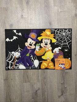 Disney Halloween Mickey & Minnie Accent Rug