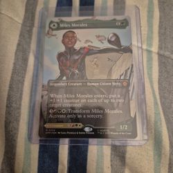 Rare Miles Morales Ultimate Spiderman Foil