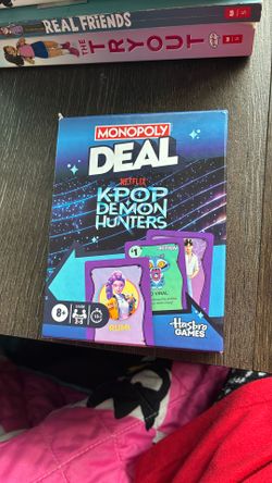 K Pop Demon Hunters Monopoly DEAL