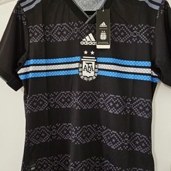 Men Size Large Argentina Afa Jersey New 