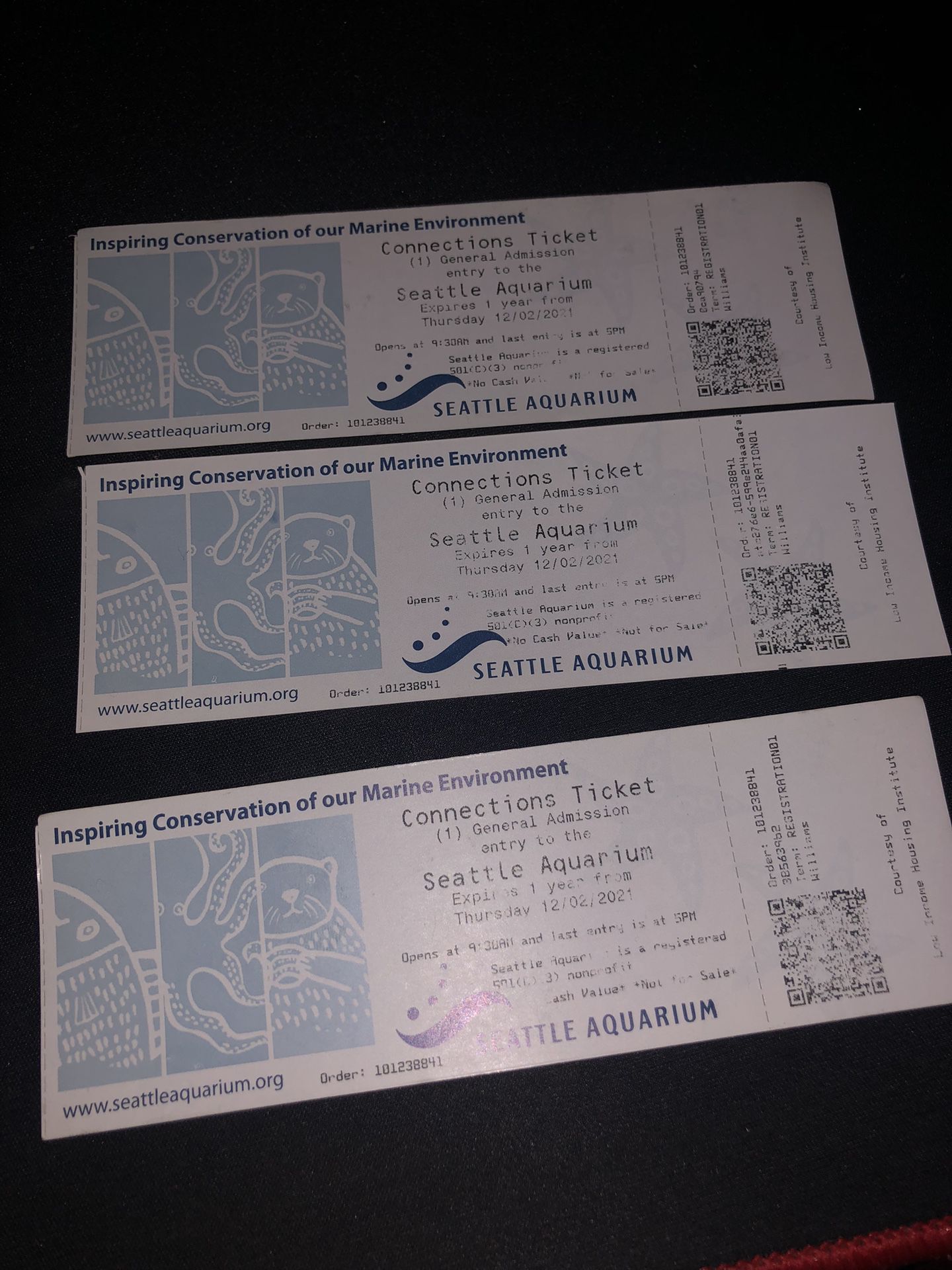 Seattle Aquarium Ticket