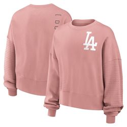 Brand New Los Angeles Dodgers Womens Nike Statement Crewneck Fleece