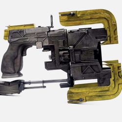 Gun Prop With Lazer Dead Space Halloween 