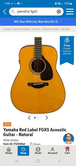 Yamaha Fgx5 Made In Japan 