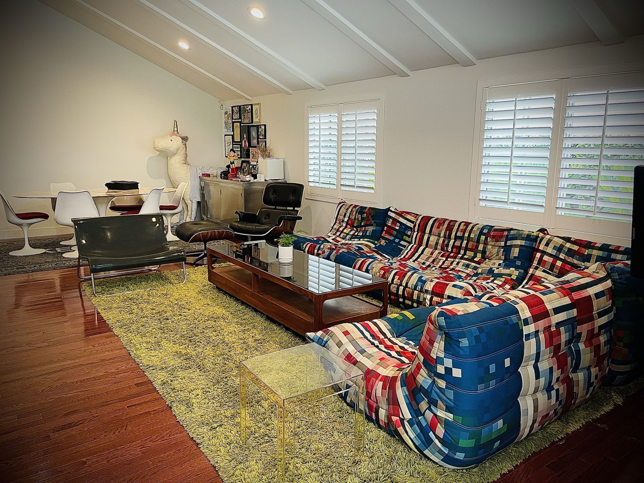 100% Authentic 40th Anniversary Togo Ligne Roset Sofa Set Verner Space Age Roche Bobois Eames Knoll DWR Herman
