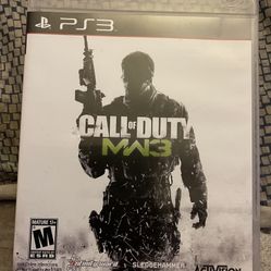 PS3 Call Of  Duty Mw3 