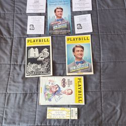 Playbill Collection SIGNATURE (Matthew Broderick) How To Succeed In Business Without Really Trying- Bundle : Daniel Radcliffe  