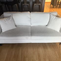 White Couch Set