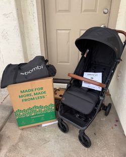 NEW! Bombi Compact one hand easy fold Travel Stroller