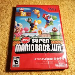 NEW SUPER MARIO BROS WII U & WII GAME COMPLETE